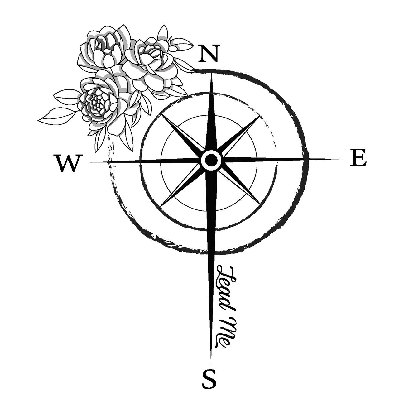 Cross Compass by Artbybethxo on DeviantArt