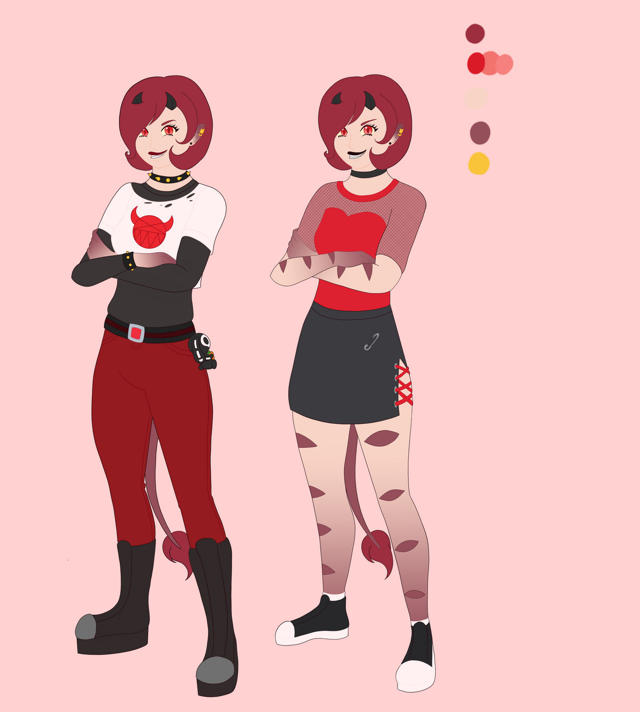 Toni Character Reference by CosmicVoid143 on DeviantArt