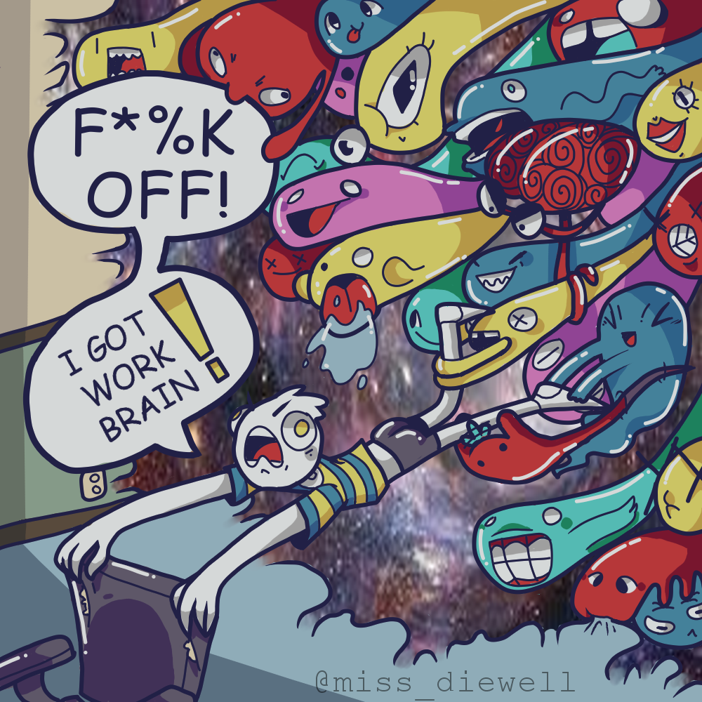 Adhd Deviantart ADHD by MissDiewell on DeviantArt