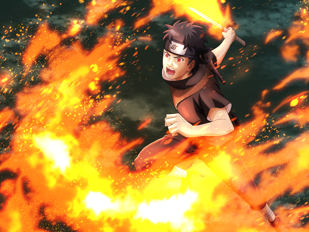 Shisui Uchiha [Kotoamatsukami]  Borutage by AiKawaiiChan on