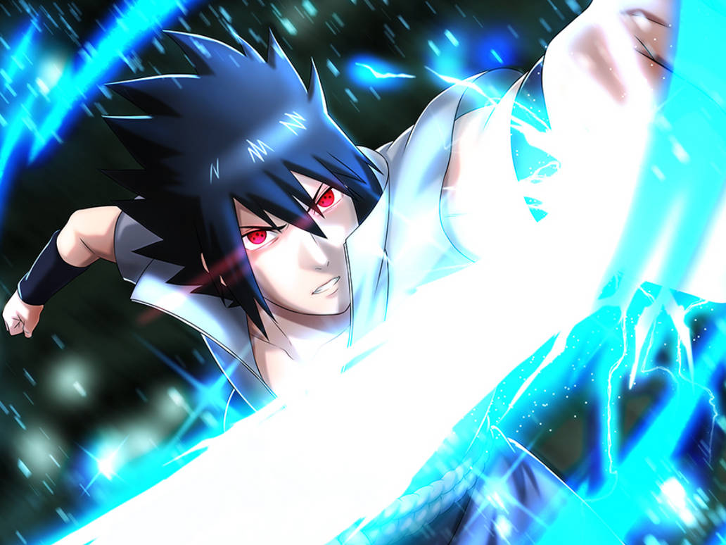 Sasuke Uchiha Chidori Blade HD wallpaper download