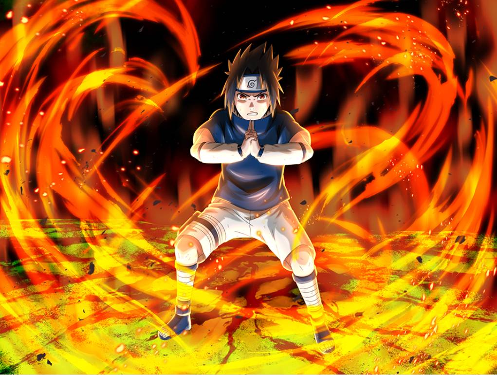 Fireball Jutsu Fire Style Dragon Flame Jutsu Hand Signs