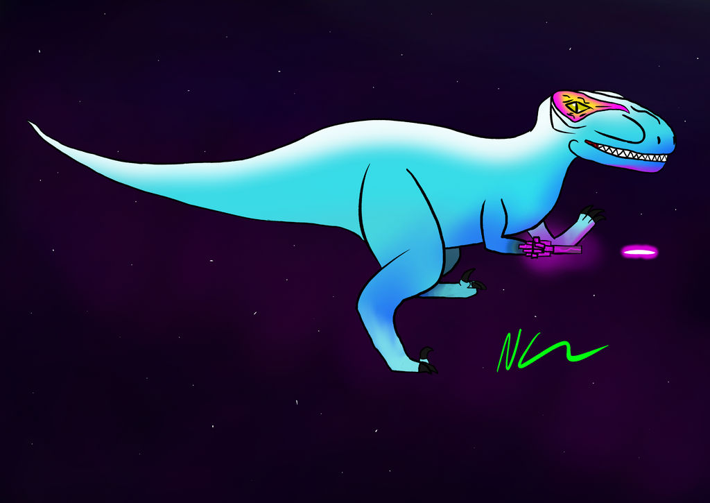 Astro Raptor Space Raptor by TheGreenSpys on DeviantArt
