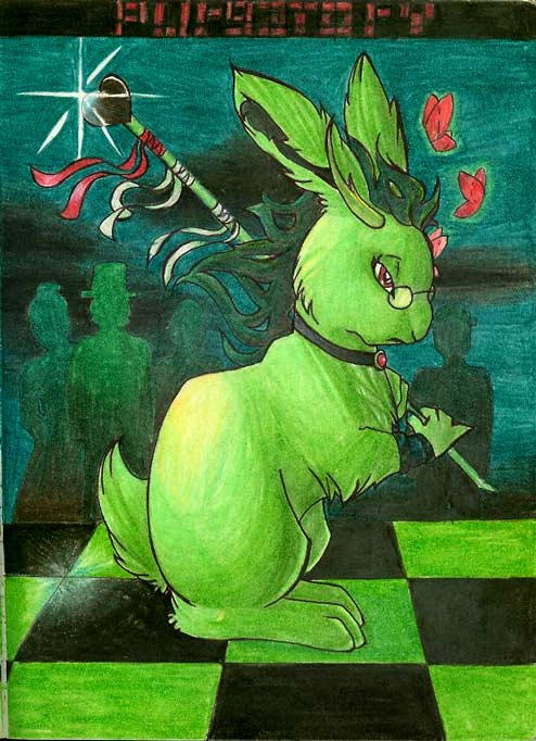 Jack Rabbit Reaper the grim reaper jackalope by lizspit on DeviantArt