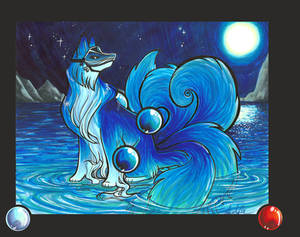 Water Kitsune Redraw