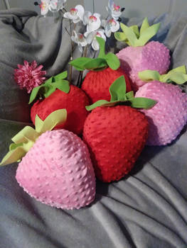 Strawberry fursuit props