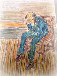 Copy of Van Gogh's Old Man In Sorrow