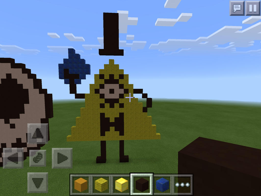 Gravity Falls Bill Cipher Minecraft by Apollo-fatmah on DeviantArt