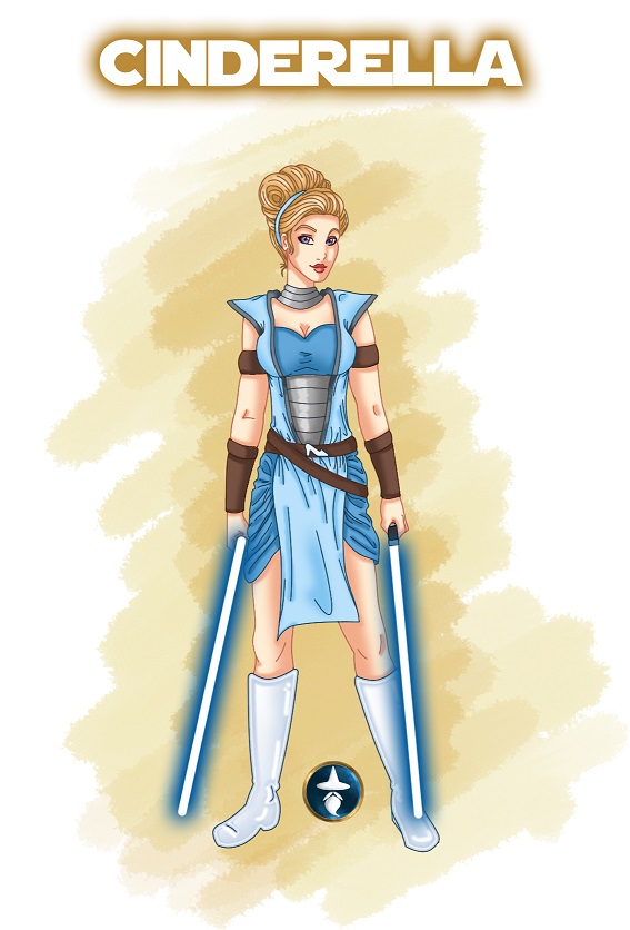 Jedi Disney Princess Cinderella