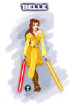 Jedi Disney Princess Belle
