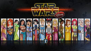 Disney Jedi mistresses Wallpaper