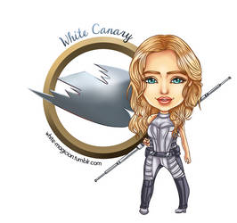 Chibi White Canary [LEGENDS OF TOMORROW]