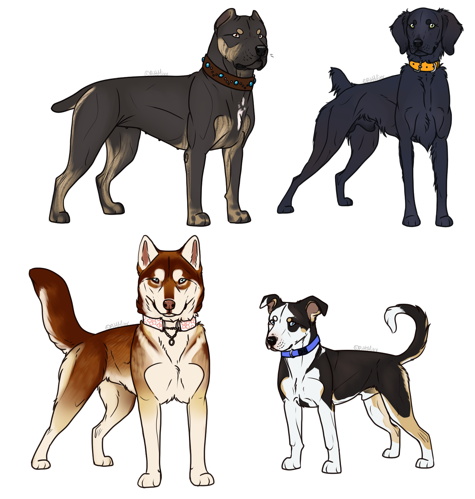 actually-a-dog Customs by spacepitbull on DeviantArt