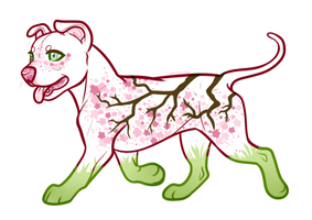 Custom Cherry Blossom Design