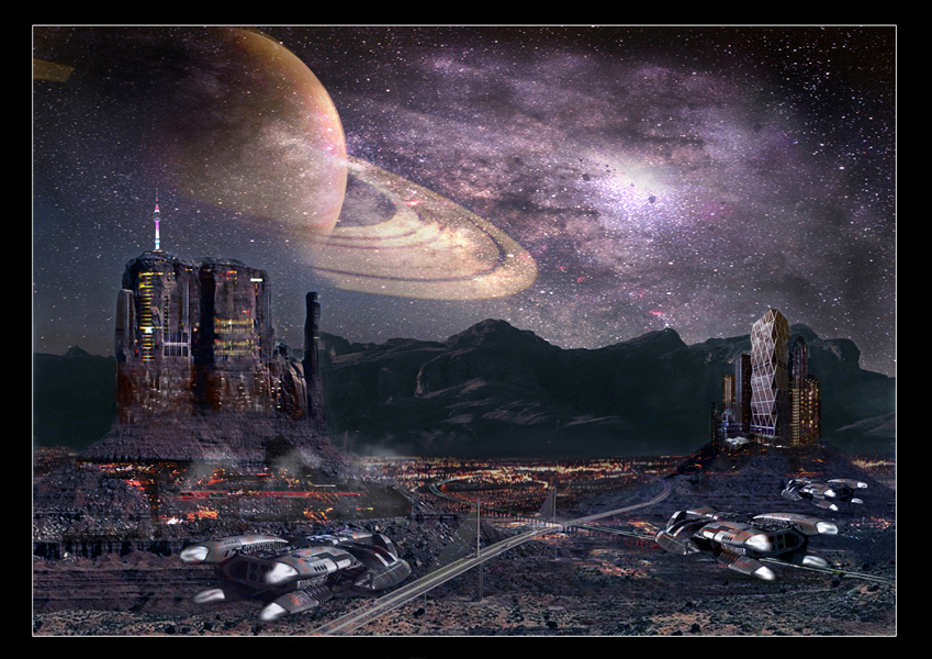 Sci-Fi Matte Painting