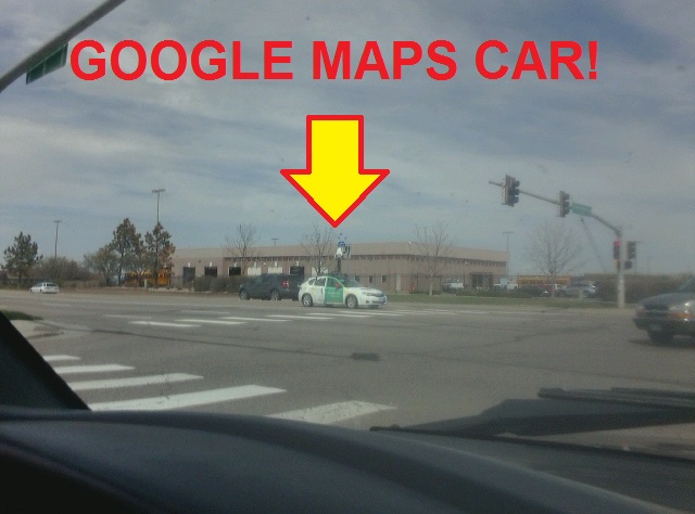 Google Maps Car