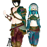 |MMD - Desert Voe/Gerudo Vai|