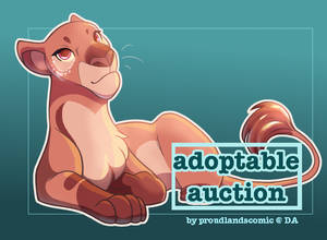 [CLOSED] Pink Sparkly Lioness Auction