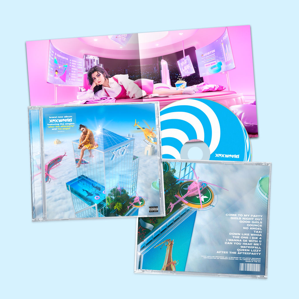 Charli XCX XCXWorld CD by KallumLavigne on DeviantArt