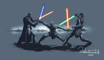 fighting jedis