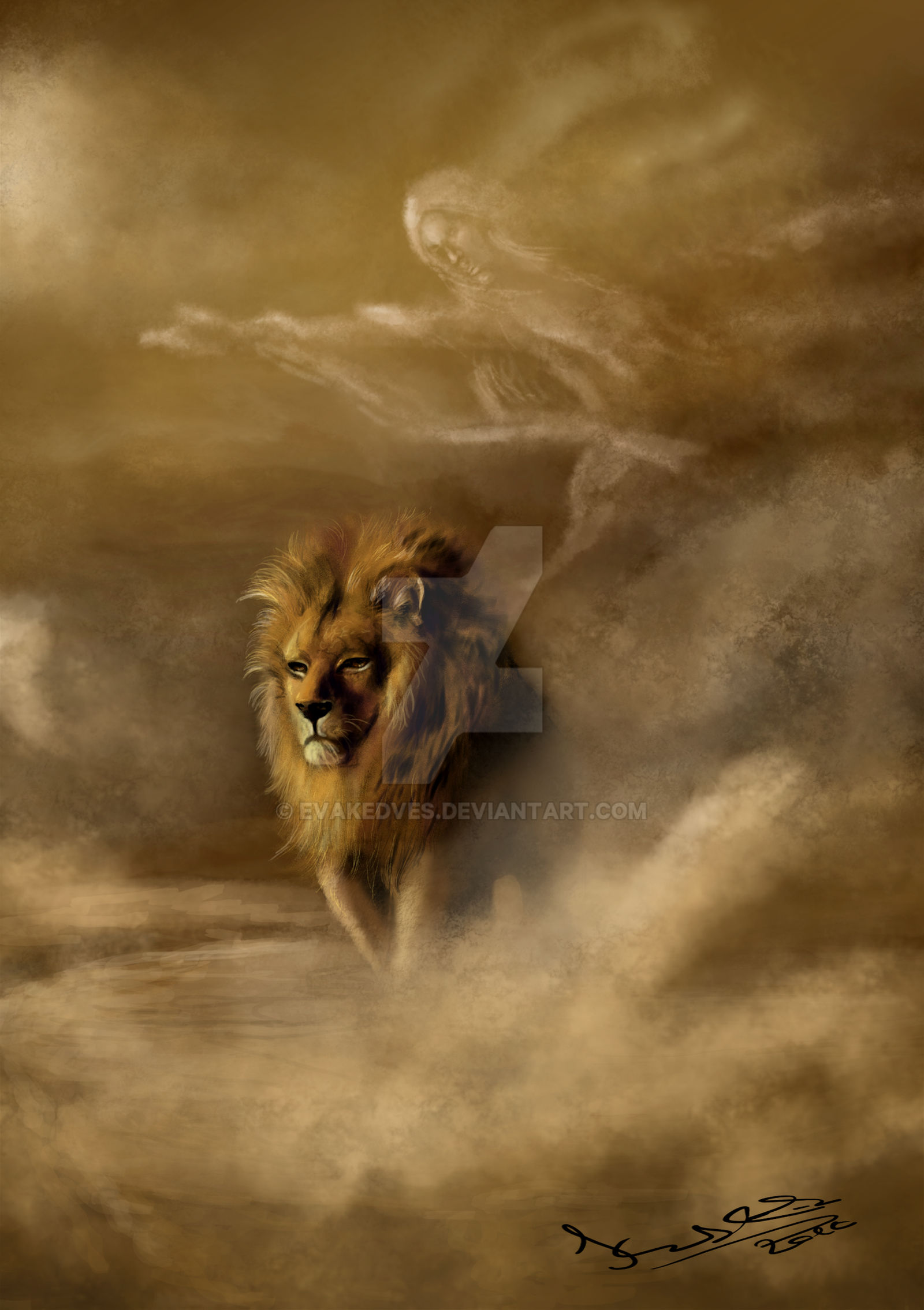 aslan by jovee on DeviantArt