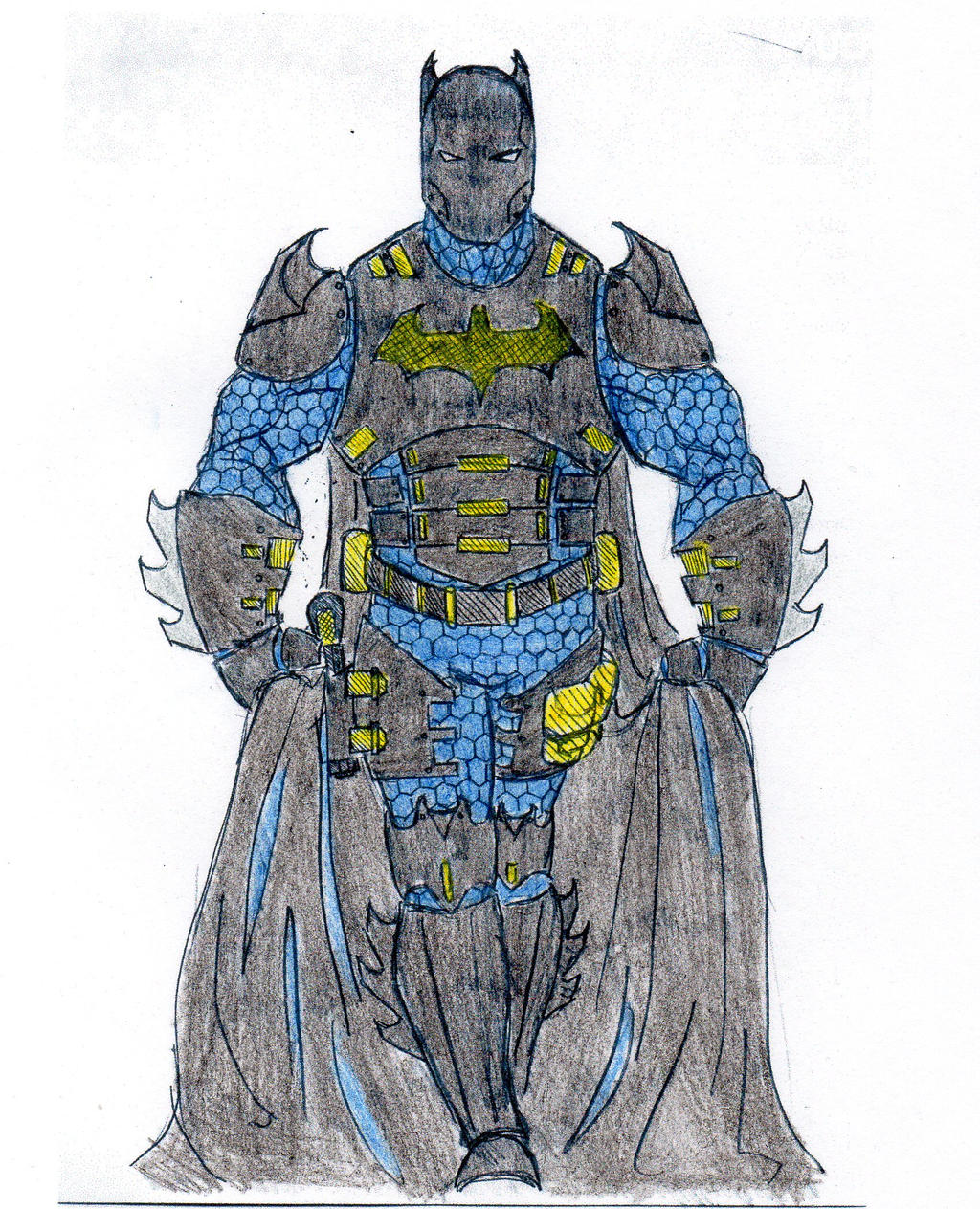 Azrael-Batman by SamwiseTheAwesome Coloured by avenger09 on DeviantArt