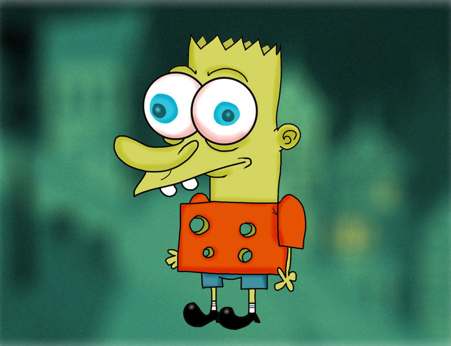 Sponge Bart Sponge Bart simpsonpants by Makinita on DeviantArt