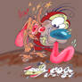 Ren and  Stimpy  a twisted mutt