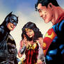 Batman, Wonder Woman and Superman