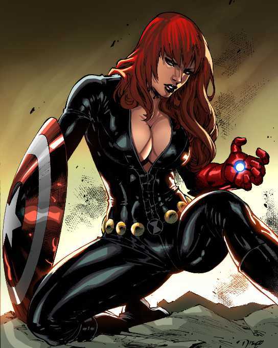 Black widow Color Adriano Augusto