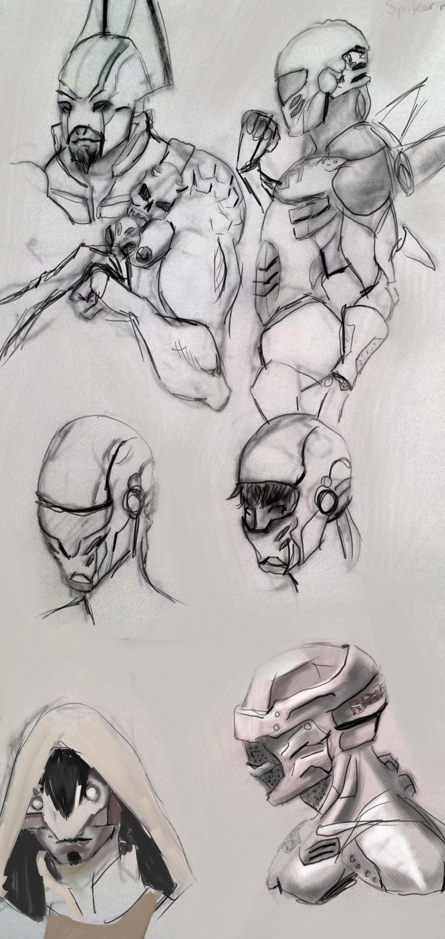 Sketches 1 by zathraya