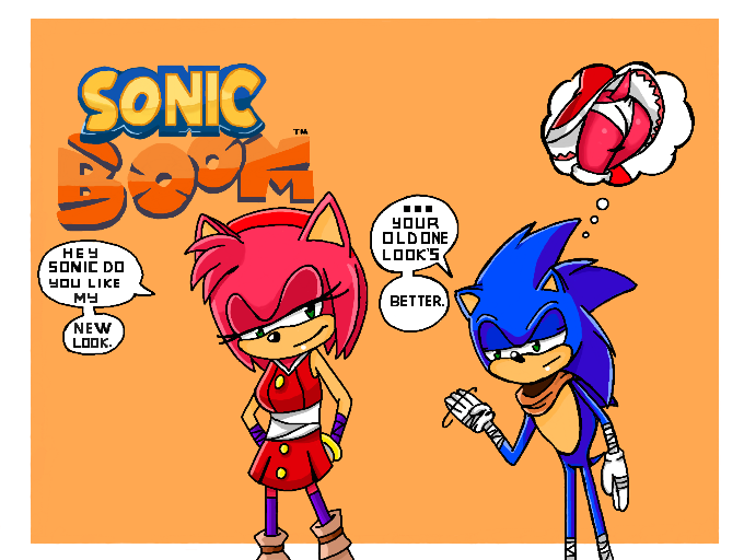 images Sonic Boom Sonic And Amy Deviantart sonic boom mini comic amy s design by