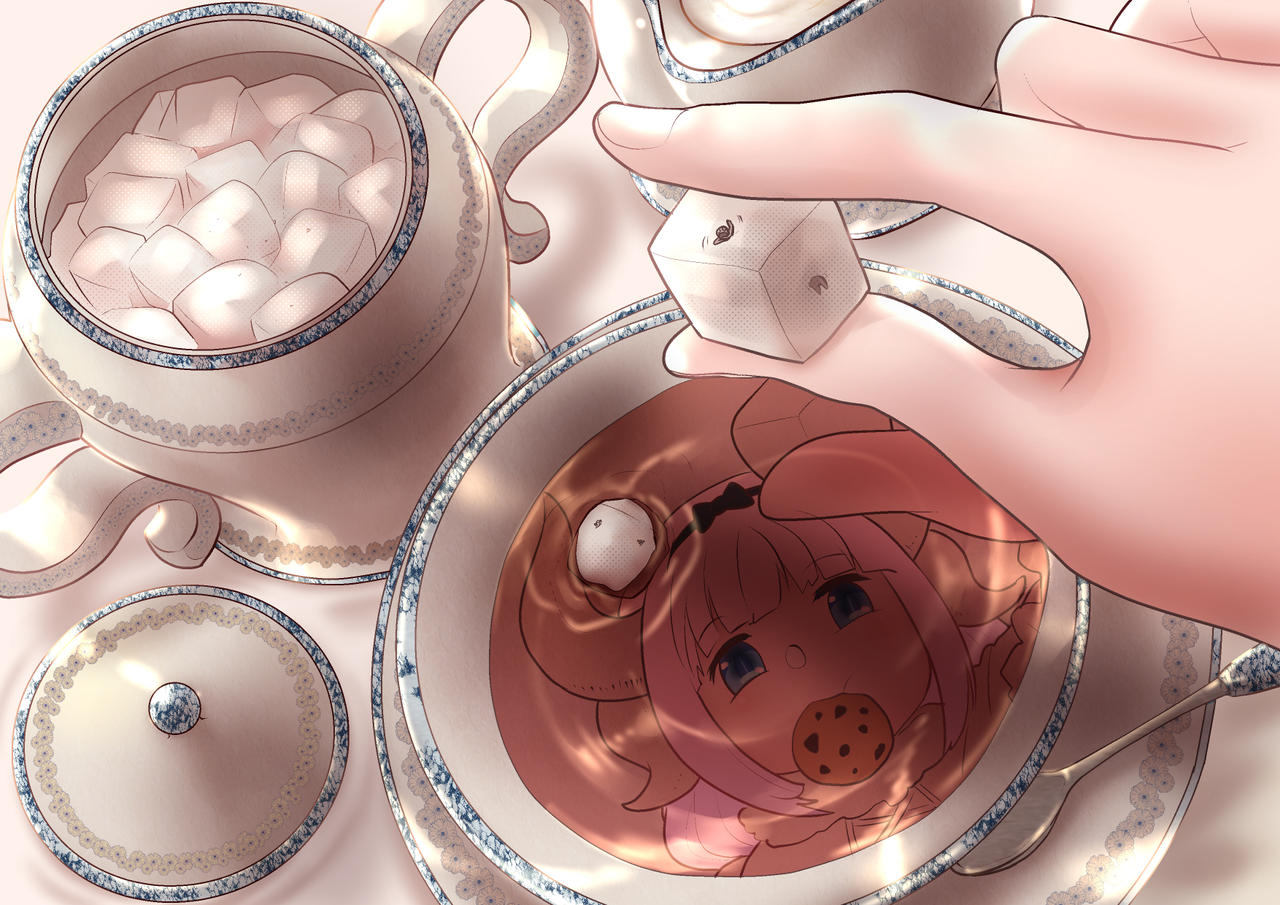 Tea Time2 Tea Time2 by OurHandsH on DeviantArt