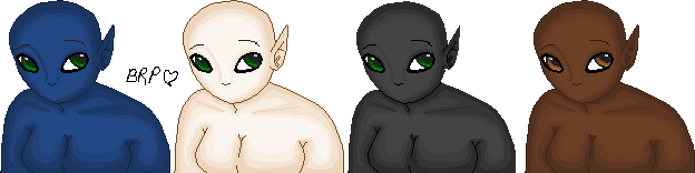 Elf Base Buff Portrait Base - Elf Edit by Kellysdollbases on DeviantArt