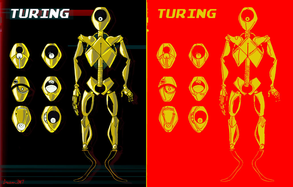 Turing Character Turing Character Sheet by BraveBurattino on DeviantArt