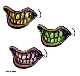 Discolored Teeth by BraveBurattino