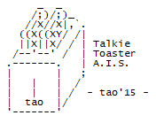 Ascii Toaster ASCII - Toaster by kreelah on DeviantArt