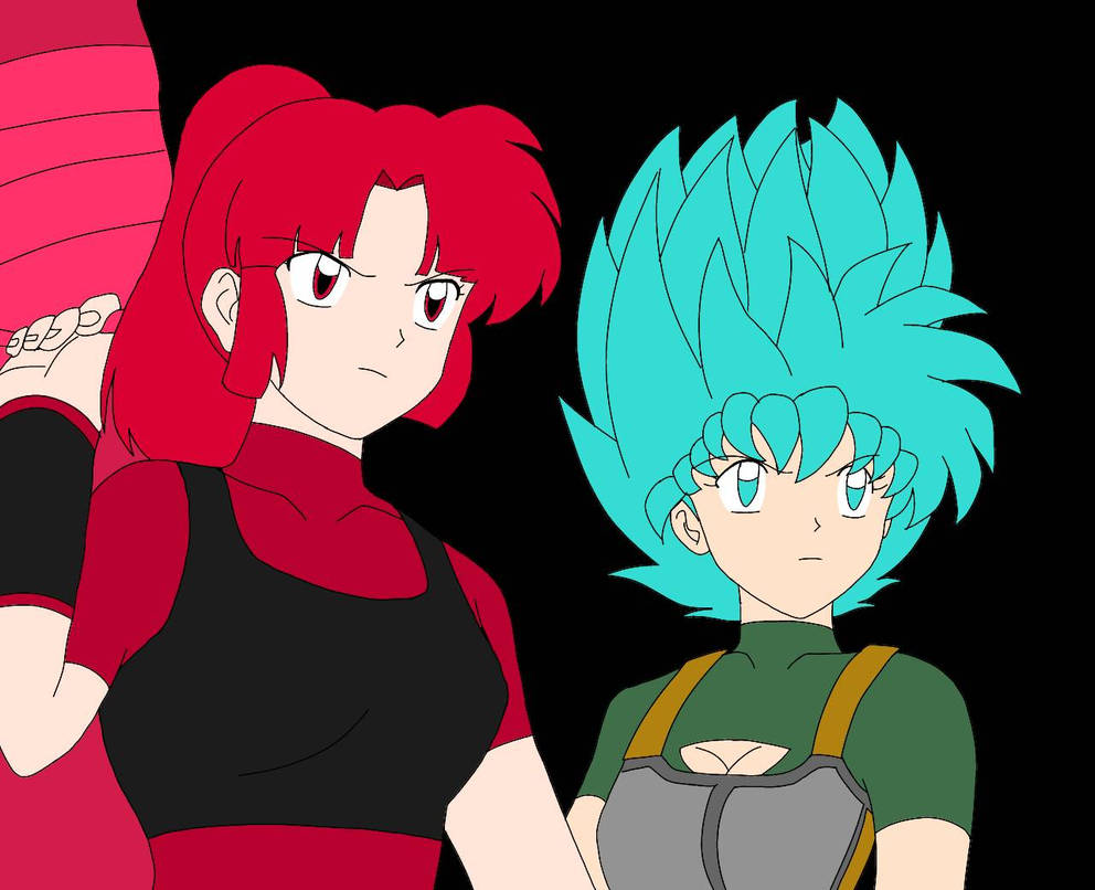 Kango Ss Sango SSG and Kagome SSGSS (SSB) by JokingBrianX on DeviantArt