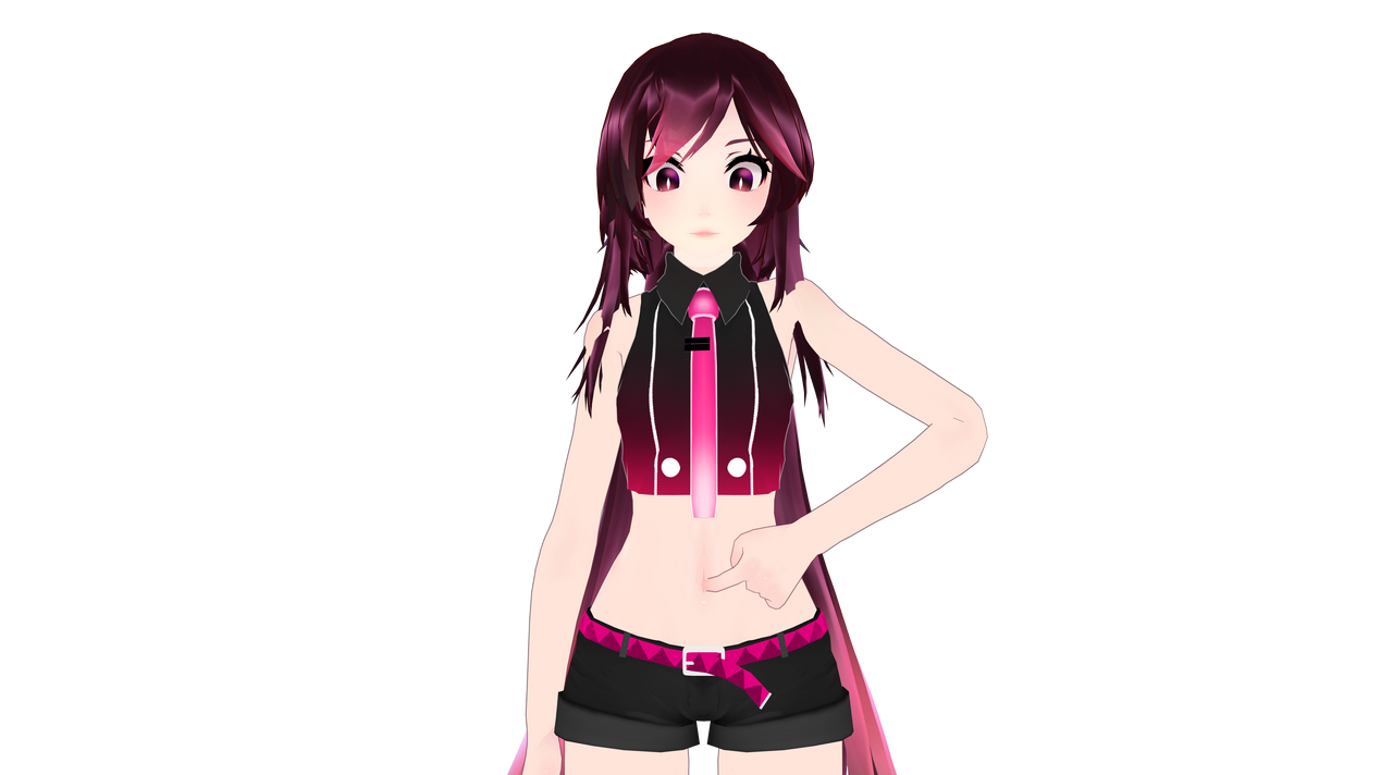 Mmd Stomach Rumbling A Chan Girl Belly Button poking (MMD) by JokingBrianX on DeviantArt