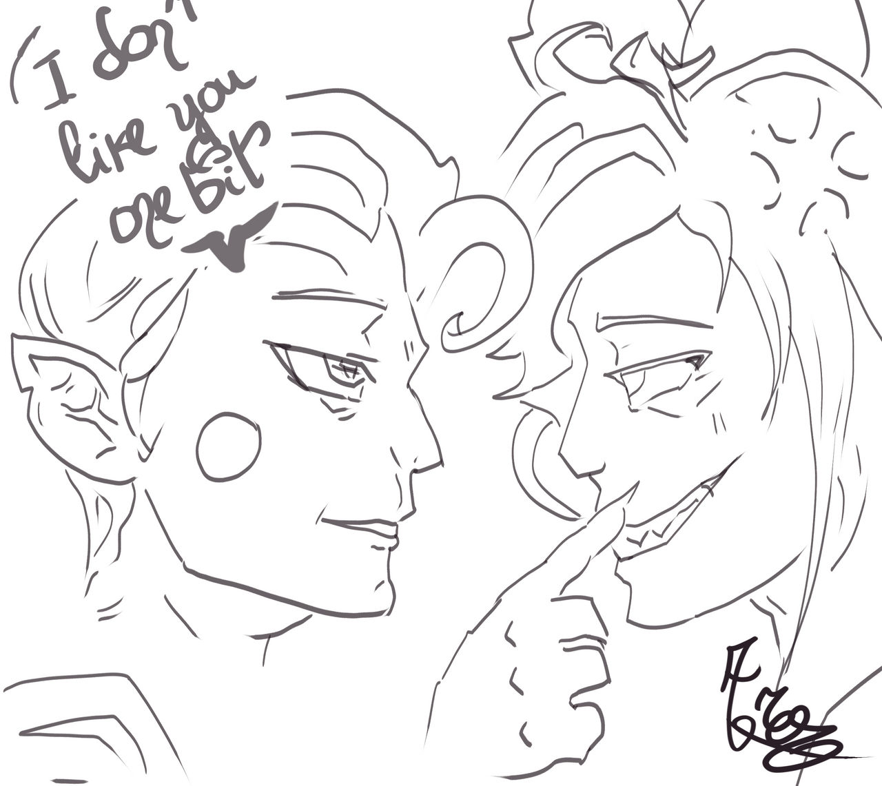 Arguing by AresRicoWinc on DeviantArt