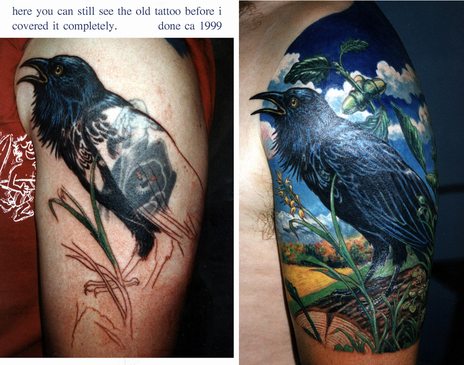 Raven coverup on Bart