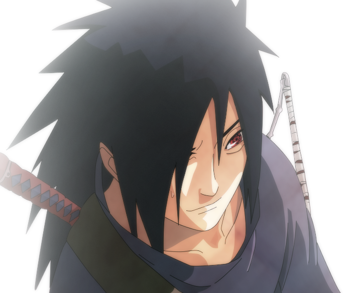 Madara's staredown