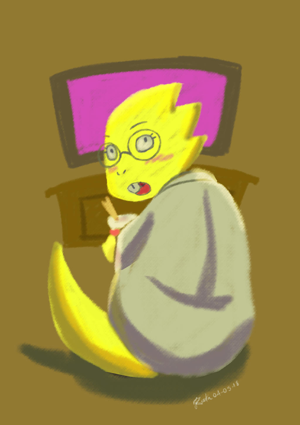 Alphys by hikarizeita on DeviantArt