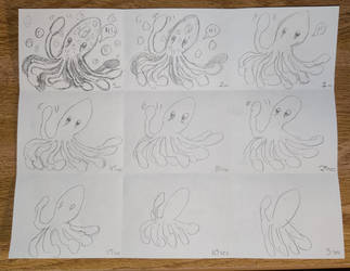 Time limit drawings (5 minutes to 5 seconds)