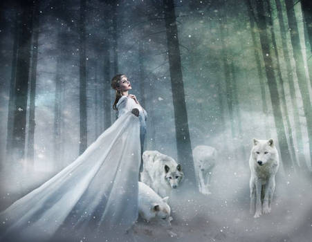 Lady of the wolves