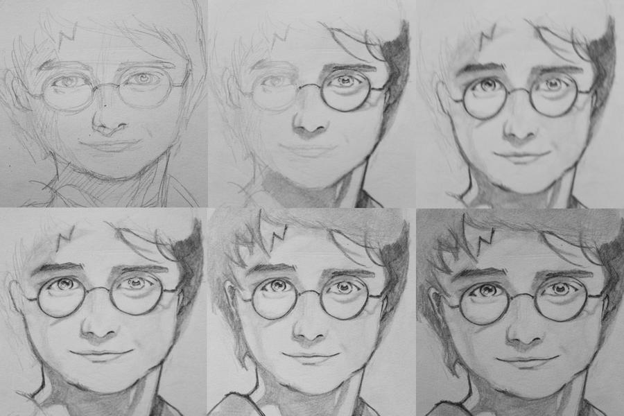 Harry Potter Tutorial by aelllo on DeviantArt