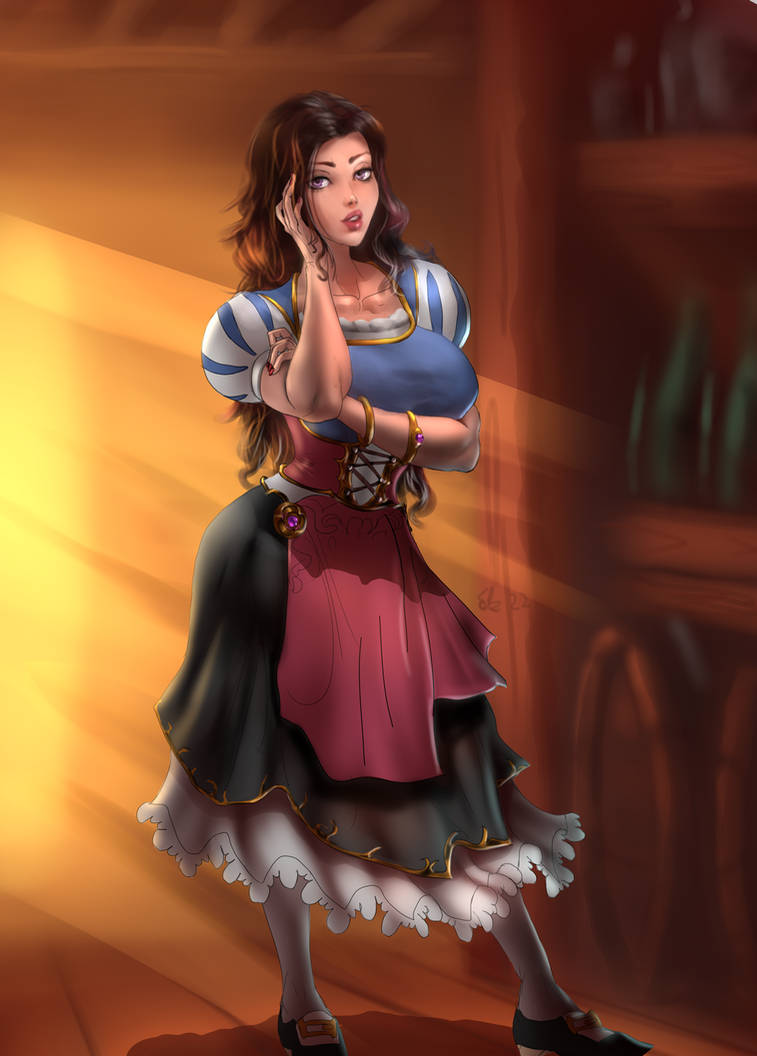 Tavern Maid By Lakengubben On DeviantArt tavern-maid-by-lakengubben-on-deviantart