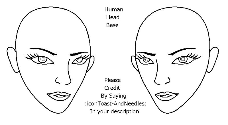 Human Face Base By Toast And Needles On DeviantArt human-face-base-by-toast-and-needles-on-deviantart