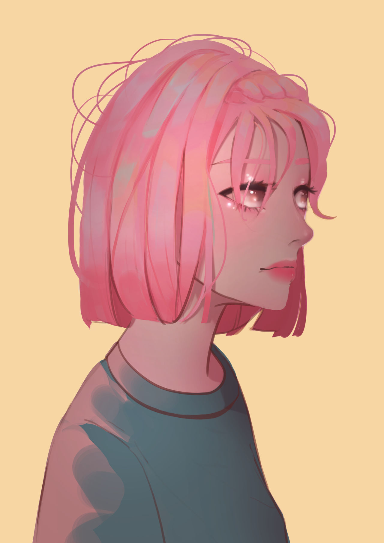 Pink Hair Unity Pink hair by Ney4097 on DeviantArt