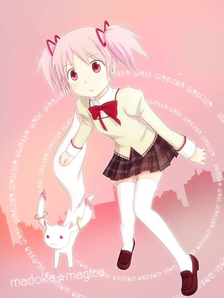 Madoka and Kyubey